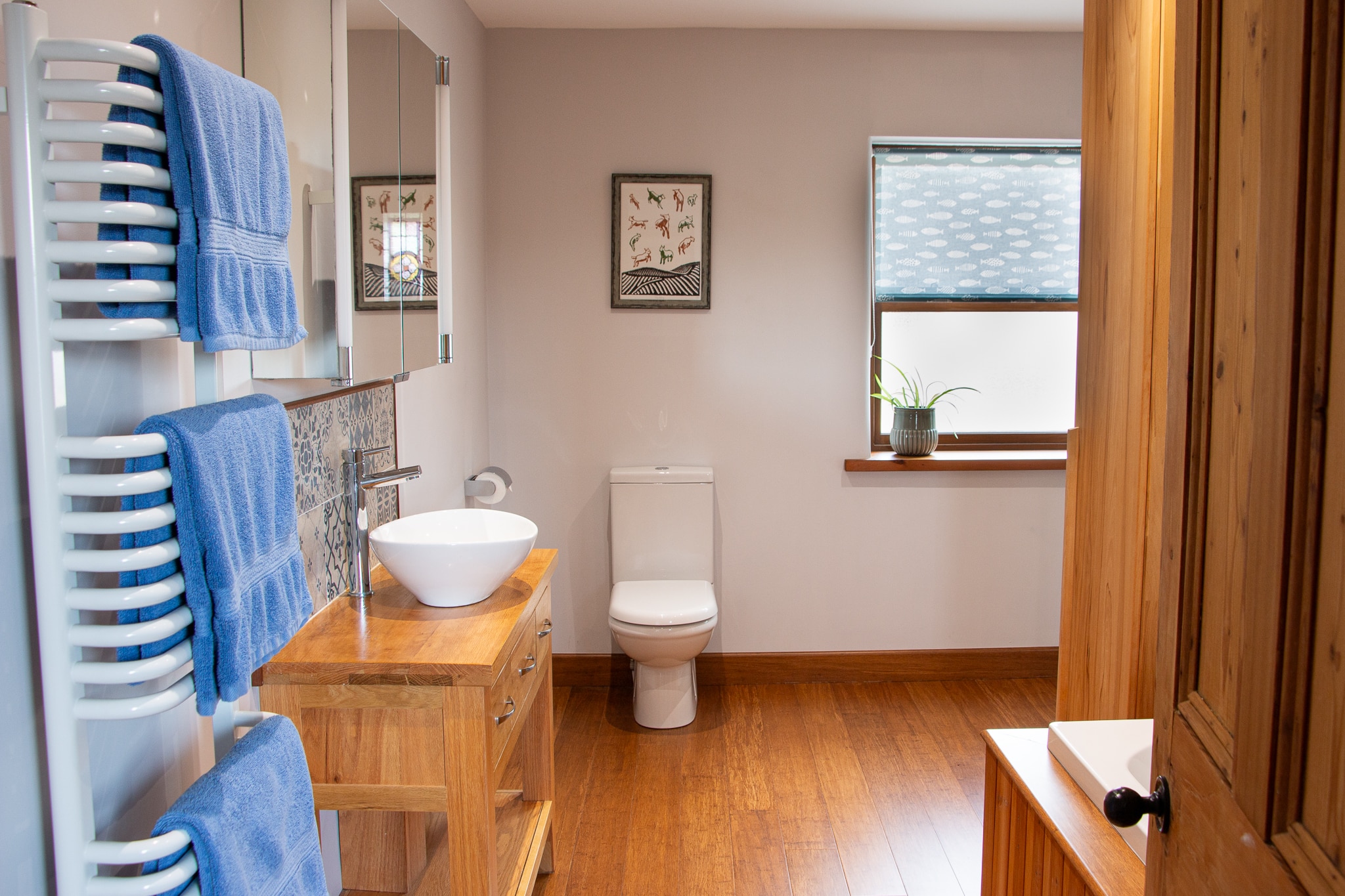 Bathroom at Hazel Tree Lodge