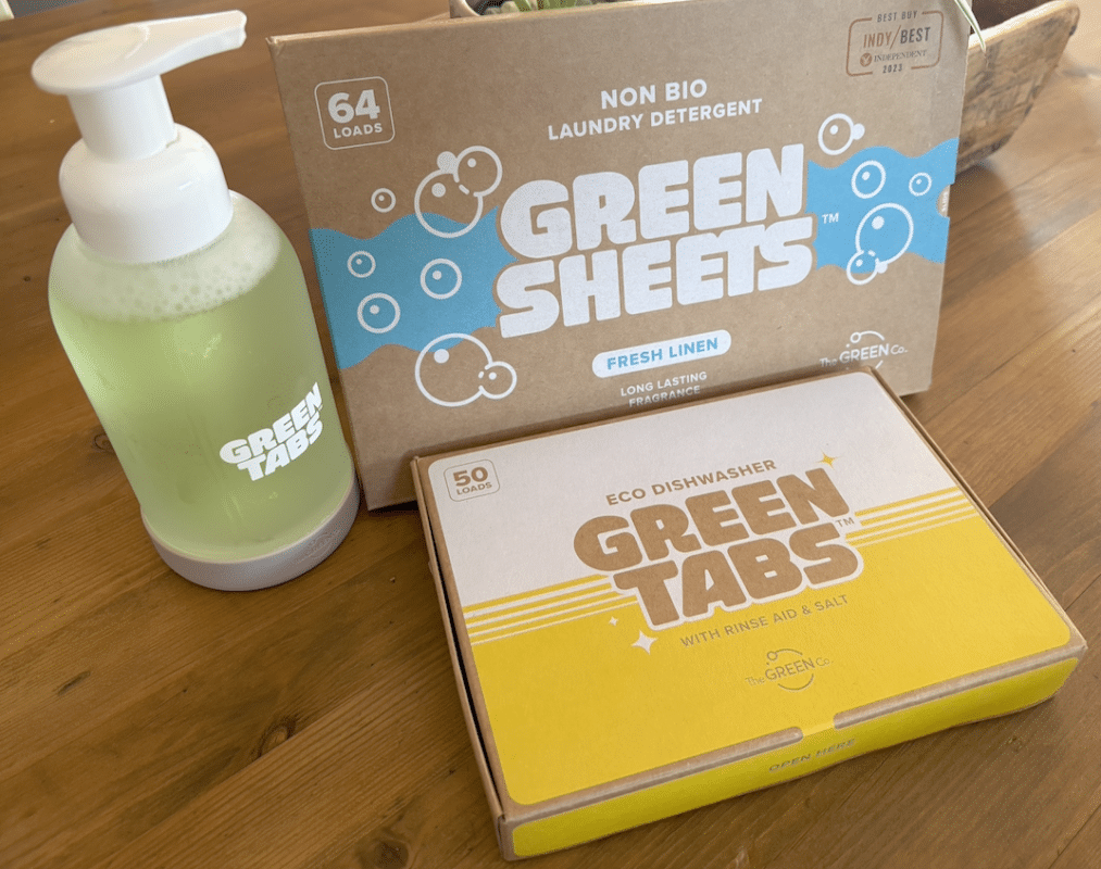 The green company cleaning products