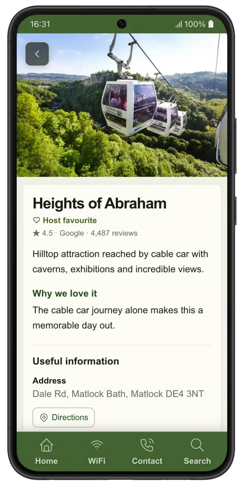 HostyGuide recommendation for the Heights of Abraham, with local tips and useful information.